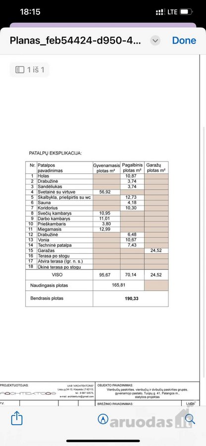 Parduodamas sklypas Nemirsetoje su parengtu - nuotraukos Nr. 9
