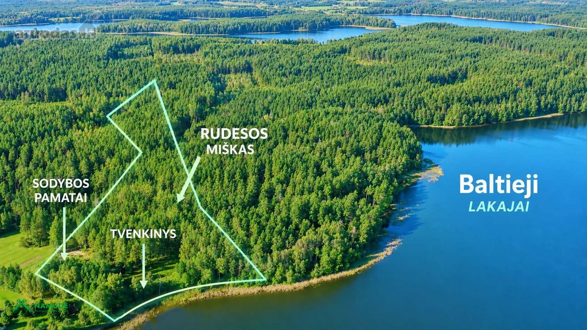 Parduodamas Sklypas Prie Baltųjų Lakajų Ežero - nuotraukos Nr. 8