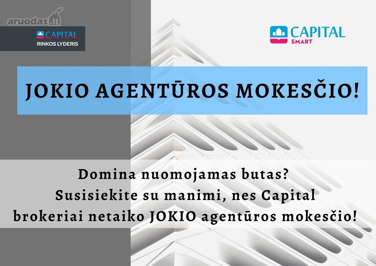 Išnuomojamas Tvarkingas Studijos Tipo Butas - nuotraukos Nr. 2