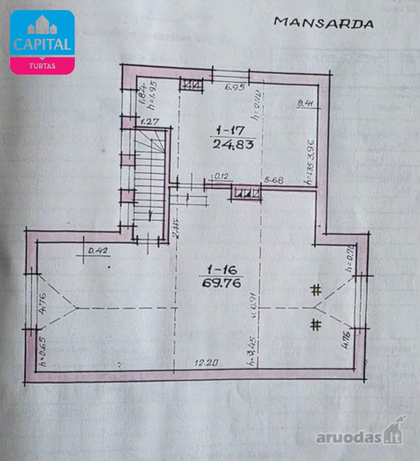 Parduodamas Erdvus 389 Kv.m. Namas Kaune, - nuotraukos Nr. 33