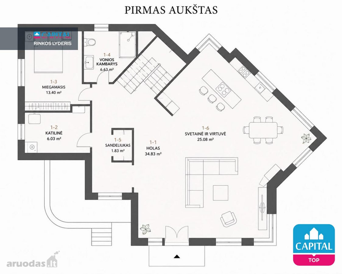 Parduodami Ramybės Apsupti Privatūs Namai - nuotraukos Nr. 67