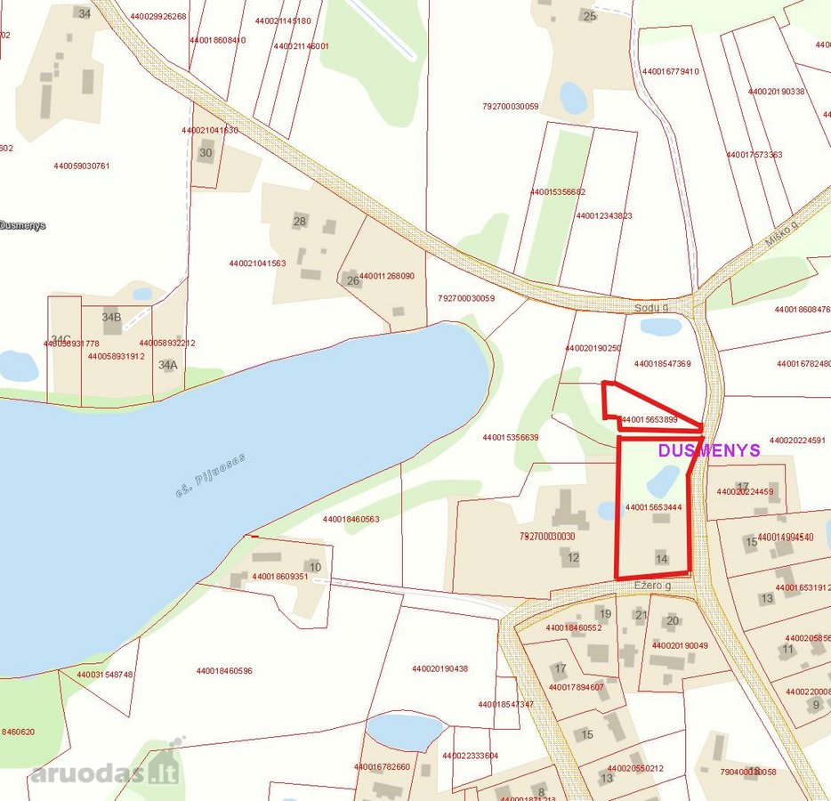 Parduodami du sklypai su gyvenamuoju namu ir - nuotraukos Nr. 2