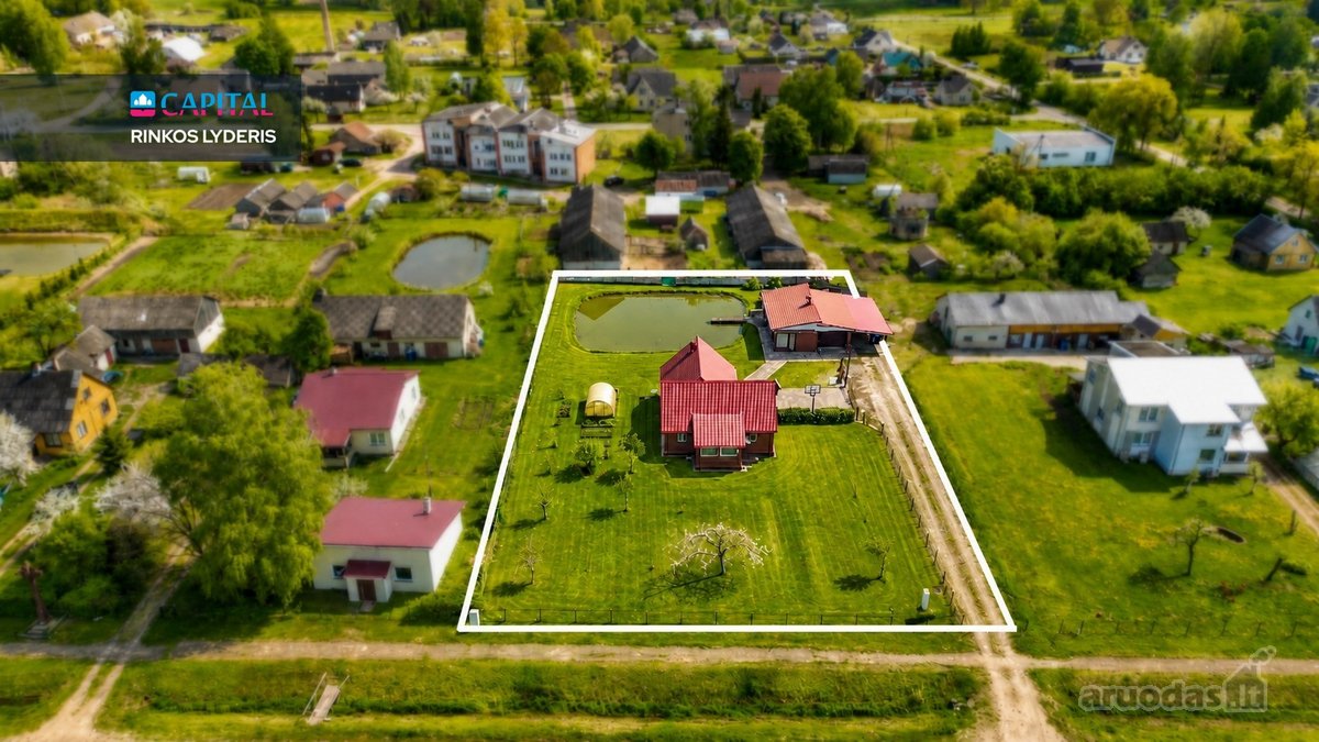 Prižiūrėtas Namas Su Tvenkiniu Ir Pirtimi – - nuotraukos Nr. 5