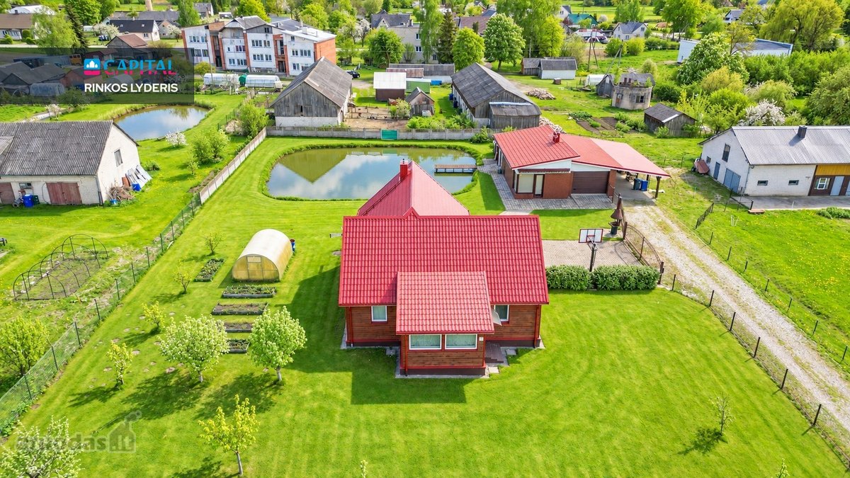 Prižiūrėtas Namas Su Tvenkiniu Ir Pirtimi – - nuotraukos Nr. 54