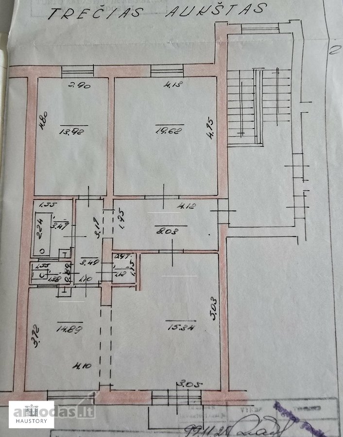 Parduodamas 3-jų kambarių butas Minijos g., - nuotraukos Nr. 18