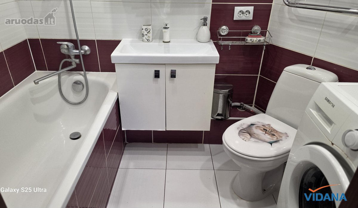 2 Kambarių Suremontuotas Butas Šalia Taikos - nuotraukos Nr. 8