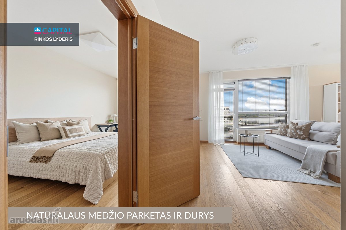 Jaukus ir puikiai išlaikytas 3 kambarių butas - nuotraukos Nr. 14
