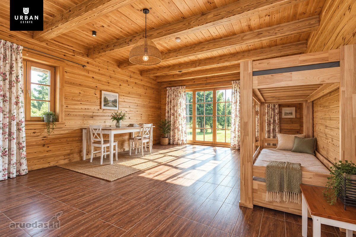 Išskirtinė Rąstinė Sodyba Su Nuosava Medvėko - nuotraukos Nr. 46