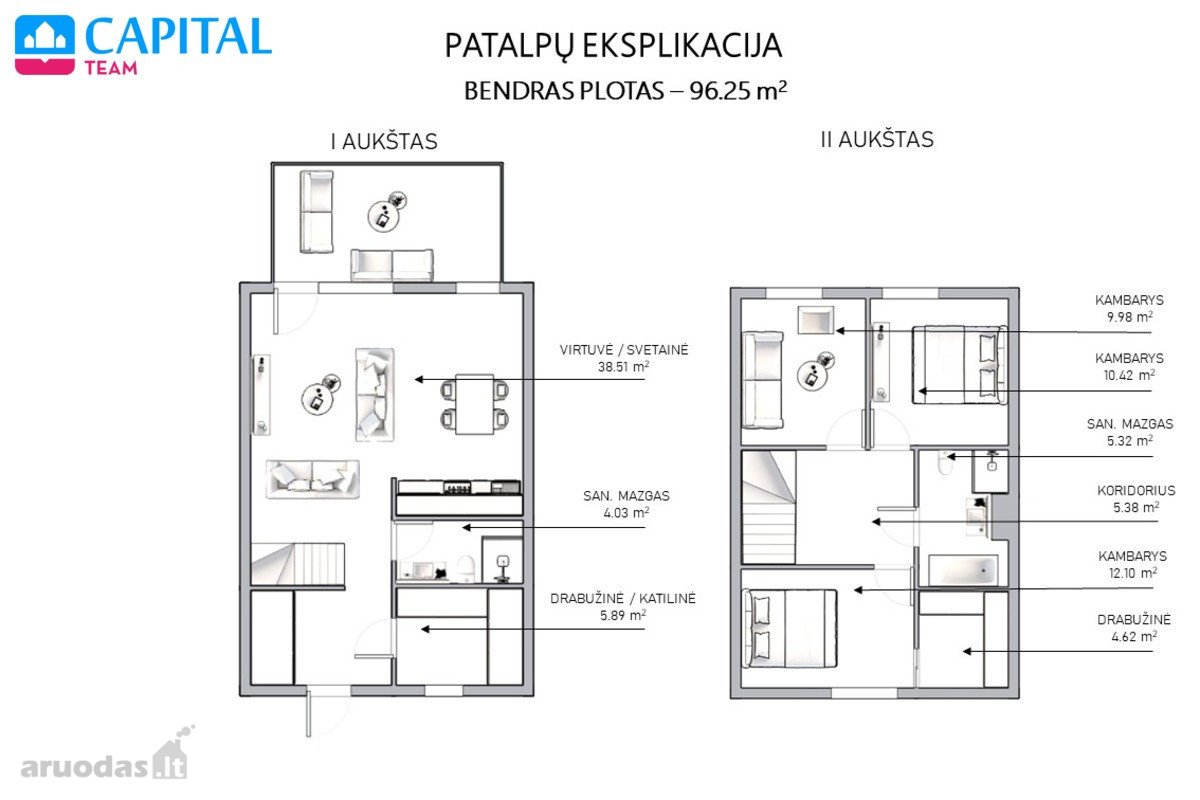 Parduodamas Išskirtinio Dizaino, Kokybiškai - nuotraukos Nr. 25
