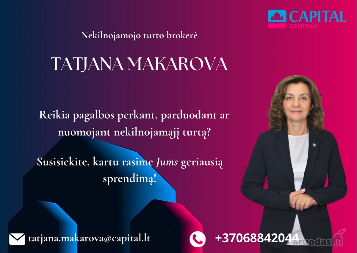 Parduodamas jaukus 44 kv. m, 2 kambarių butas - nuotraukos Nr. 43