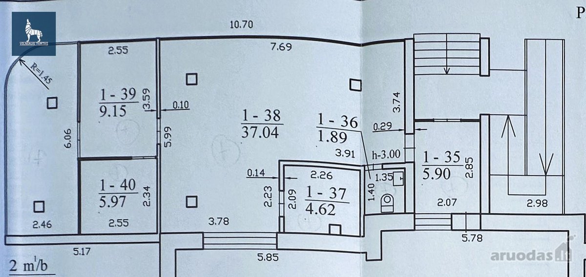 Strateginė Vieta Jūsų Verslui – 60 m² - nuotraukos Nr. 15