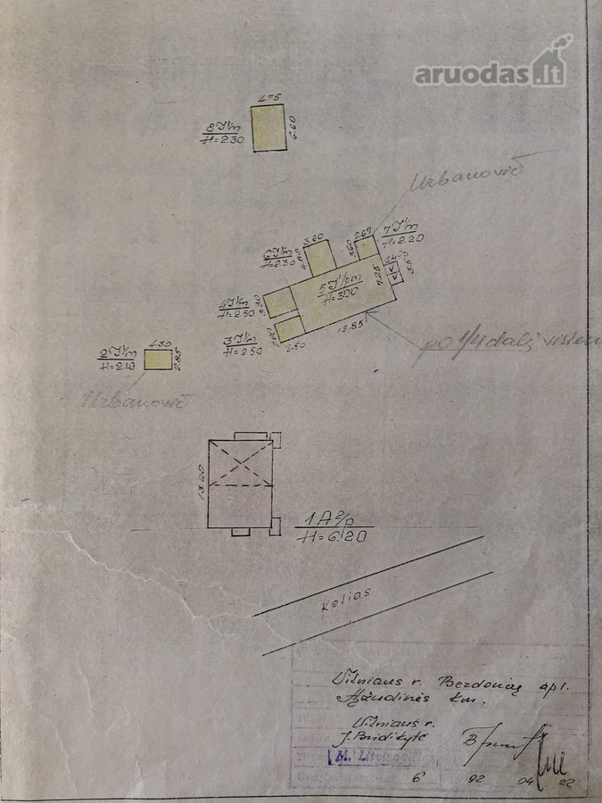 2 kambarių, 42kv butas + 7a žemės sklypas + - nuotraukos Nr. 13