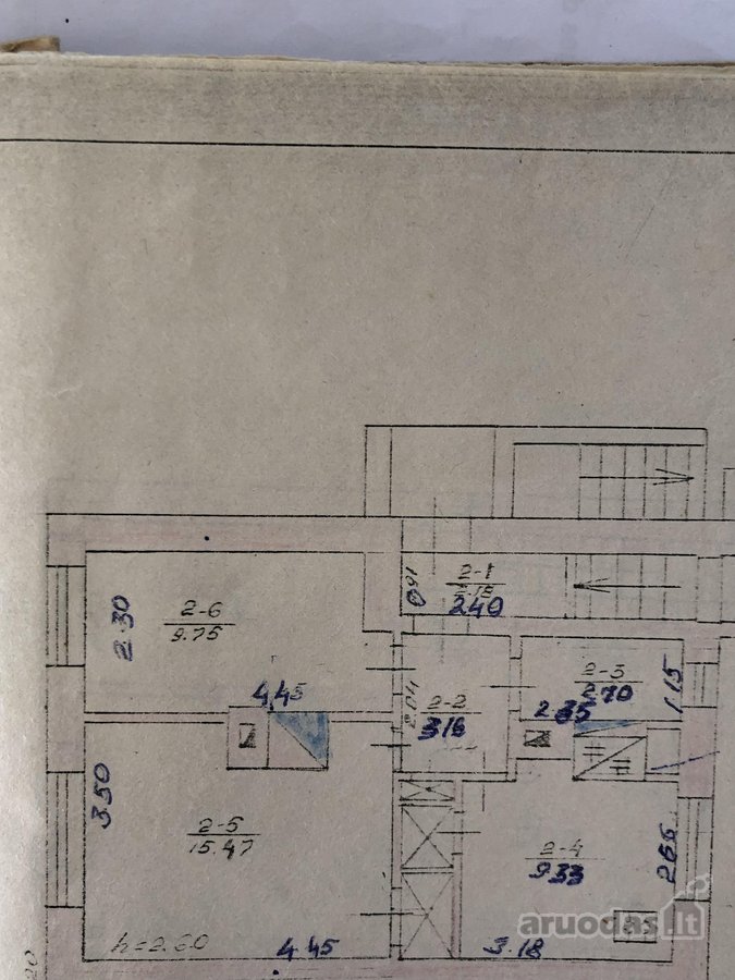 2 kambarių, 42kv butas + 7a žemės sklypas + - nuotraukos Nr. 14