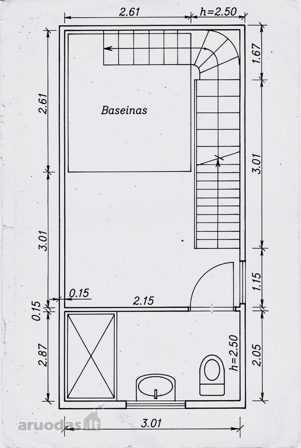 Parduodamas Unikalus Butas Per 3 Aukštus Su - nuotraukos Nr. 44