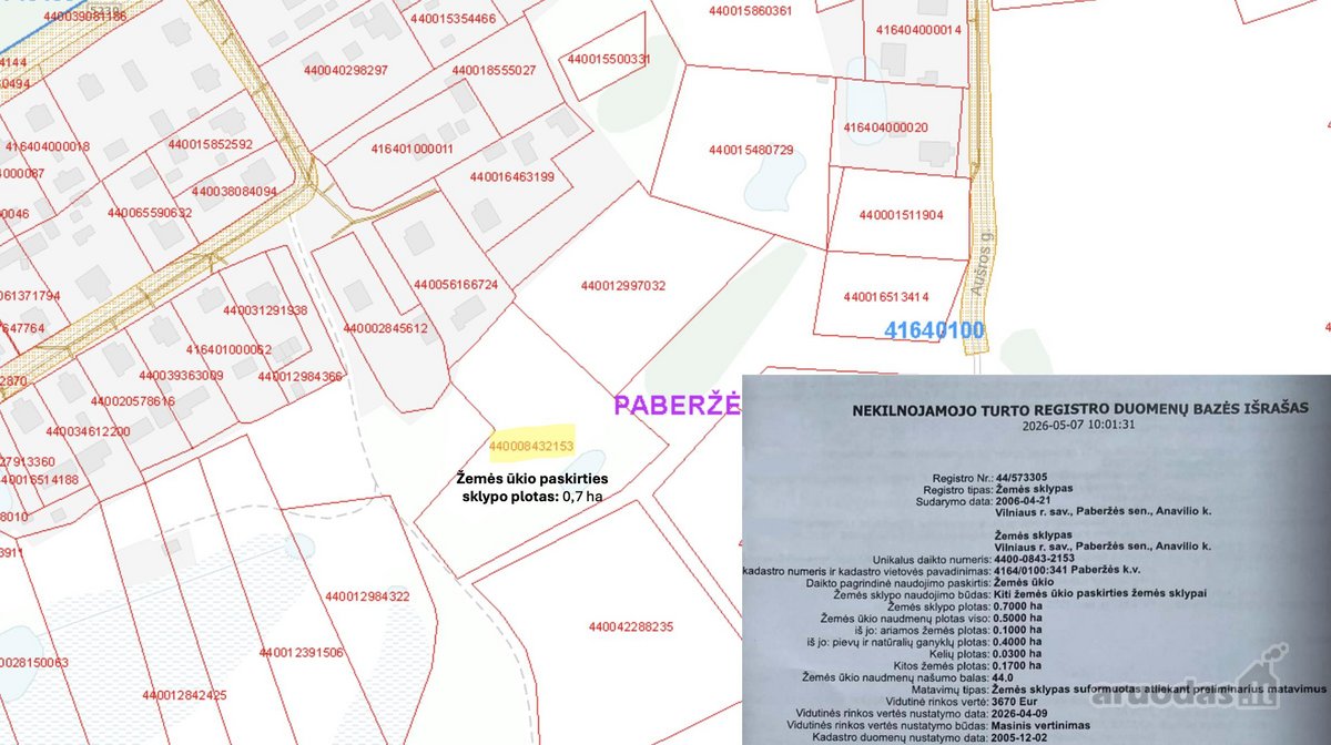 Namas Su Erdvia Teritorija Ir 0,70 Ha Žemės - nuotraukos Nr. 24