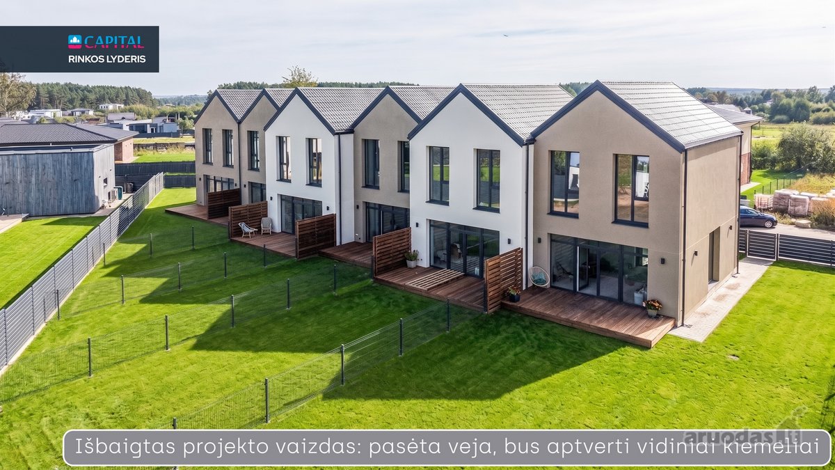 Modernūs, Pilnai Įrengti Kotedžai - nuotraukos Nr. 3