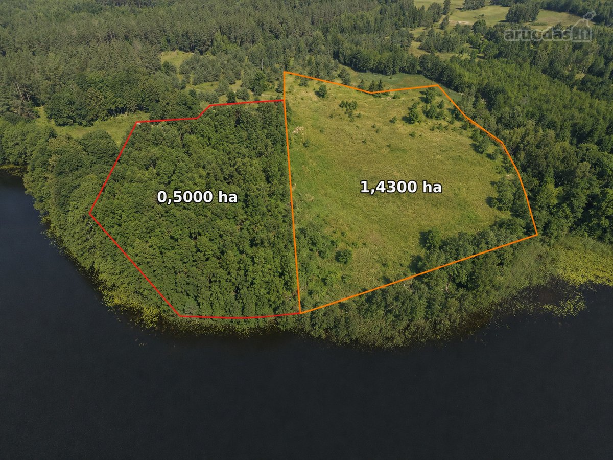 Du Sklypai Viename Pasiūlyme – 1,94 Ha Gamtos - nuotraukos Nr. 4