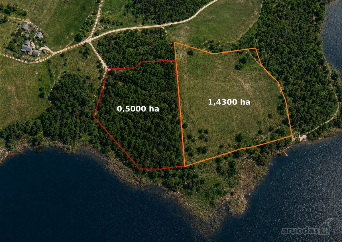 Du Sklypai Viename Pasiūlyme – 1,94 Ha Gamtos - nuotraukos Nr. 5