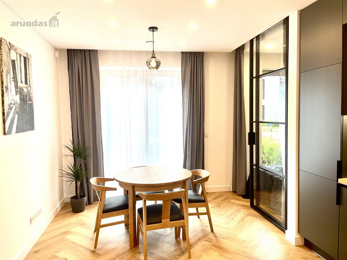Nuomojamas 40 m², 2 kambarių butas Paupyje, - nuotraukos Nr. 3
