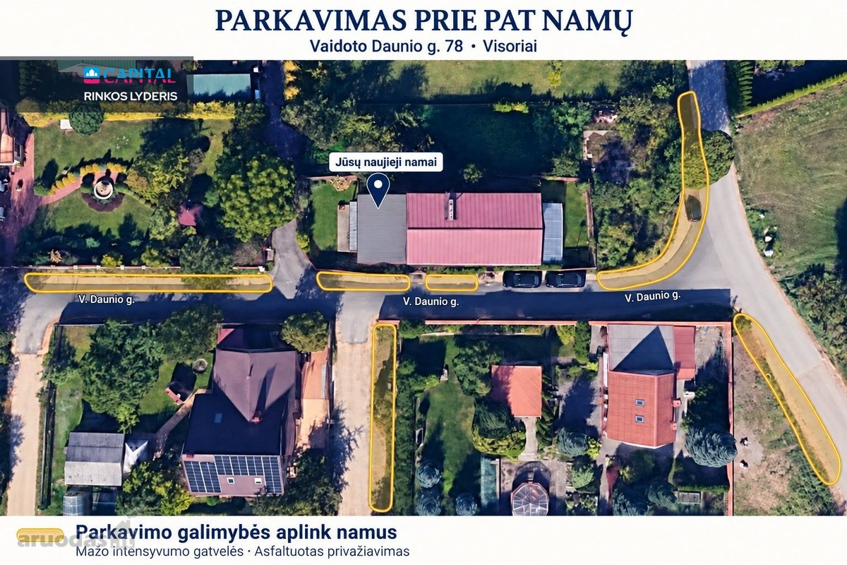 Šviesūs 5 kambarių namai Visoriuose – šeimai, - nuotraukos Nr. 32