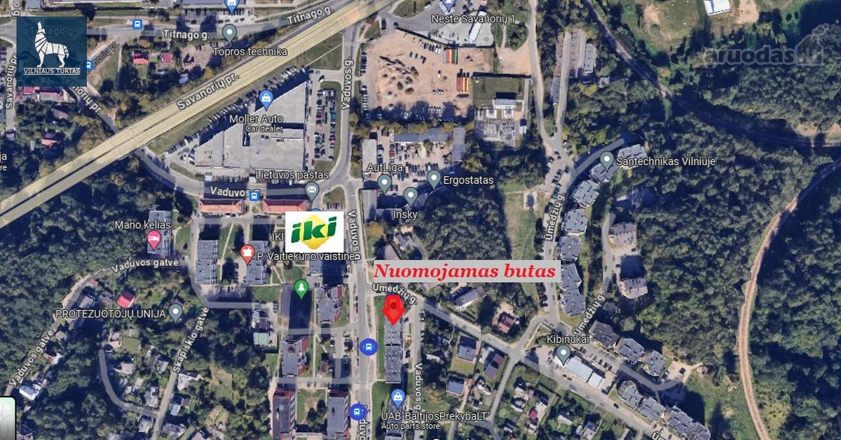 Nuomojamas erdvus 1 k butas suu rūsiu Ūmėdžių - nuotraukos Nr. 12