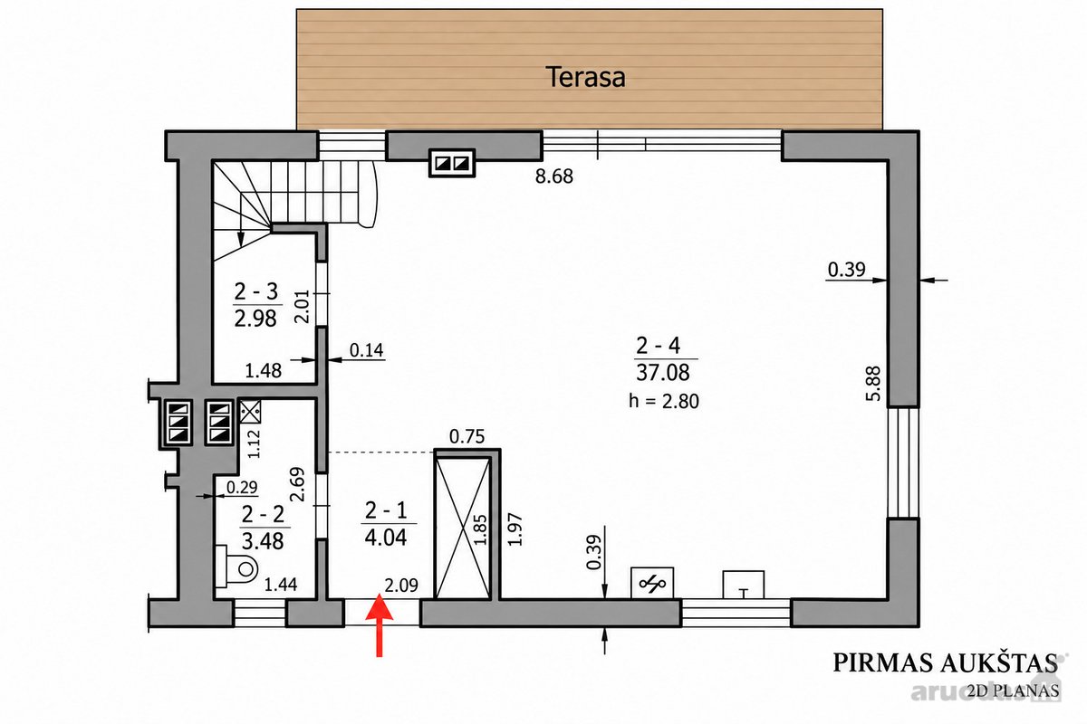 Parduodamas Kotedžas Romainiuose – Bivylių G. - nuotraukos Nr. 25