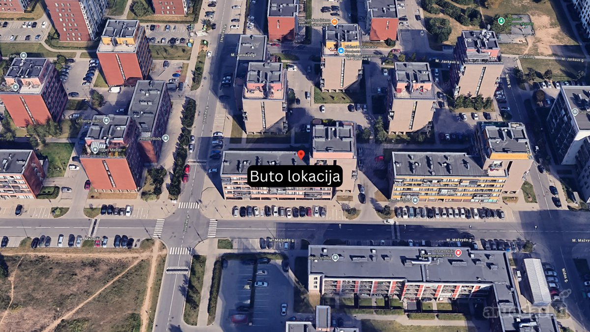Erdvus 2 Kambarių Butas Pilaitėje + Balkonas - nuotraukos Nr. 16