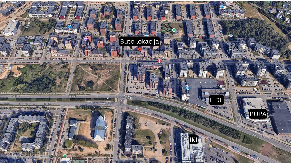 Erdvus 2 Kambarių Butas Pilaitėje + Balkonas - nuotraukos Nr. 17