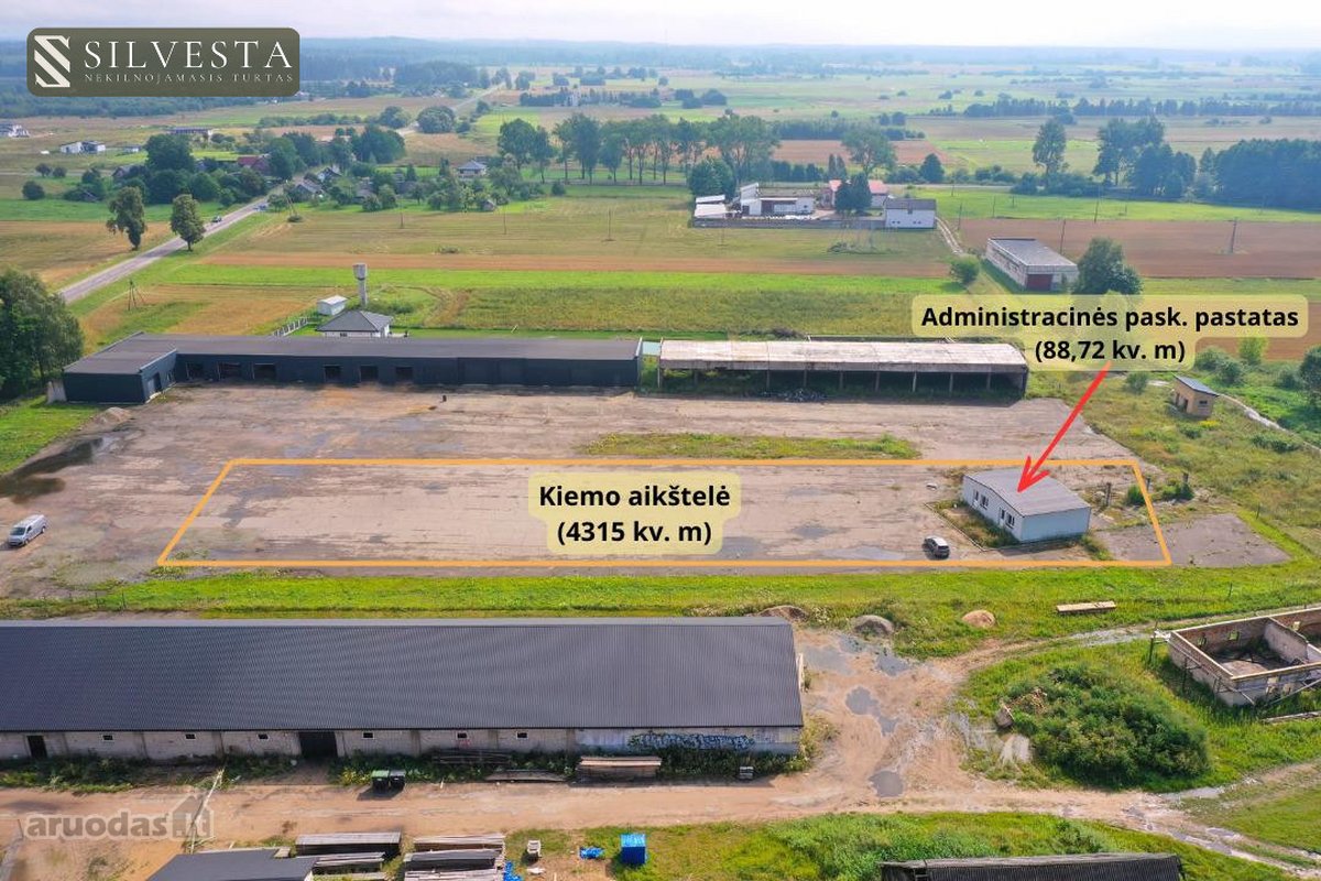 Nuomojamas komercinis kompleksas: sandėliai, - nuotraukos Nr. 5