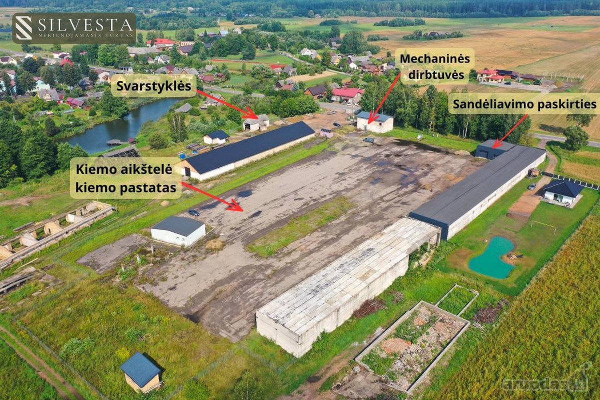 Nuomojamas komercinis kompleksas: sandėliai, - nuotraukos Nr. 6