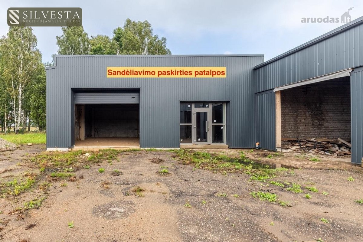 Nuomojamas komercinis kompleksas: sandėliai, - nuotraukos Nr. 8