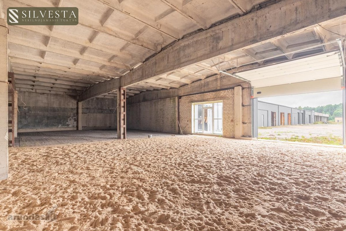 Nuomojamas komercinis kompleksas: sandėliai, - nuotraukos Nr. 10