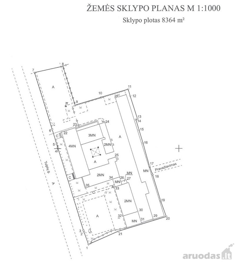 Pastatų kompleksas su žemės sklypu - nuotraukos Nr. 15