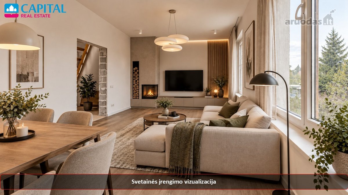 Parduodamas Erdvus Namas Su Nuosavu Pušynu - nuotraukos Nr. 8