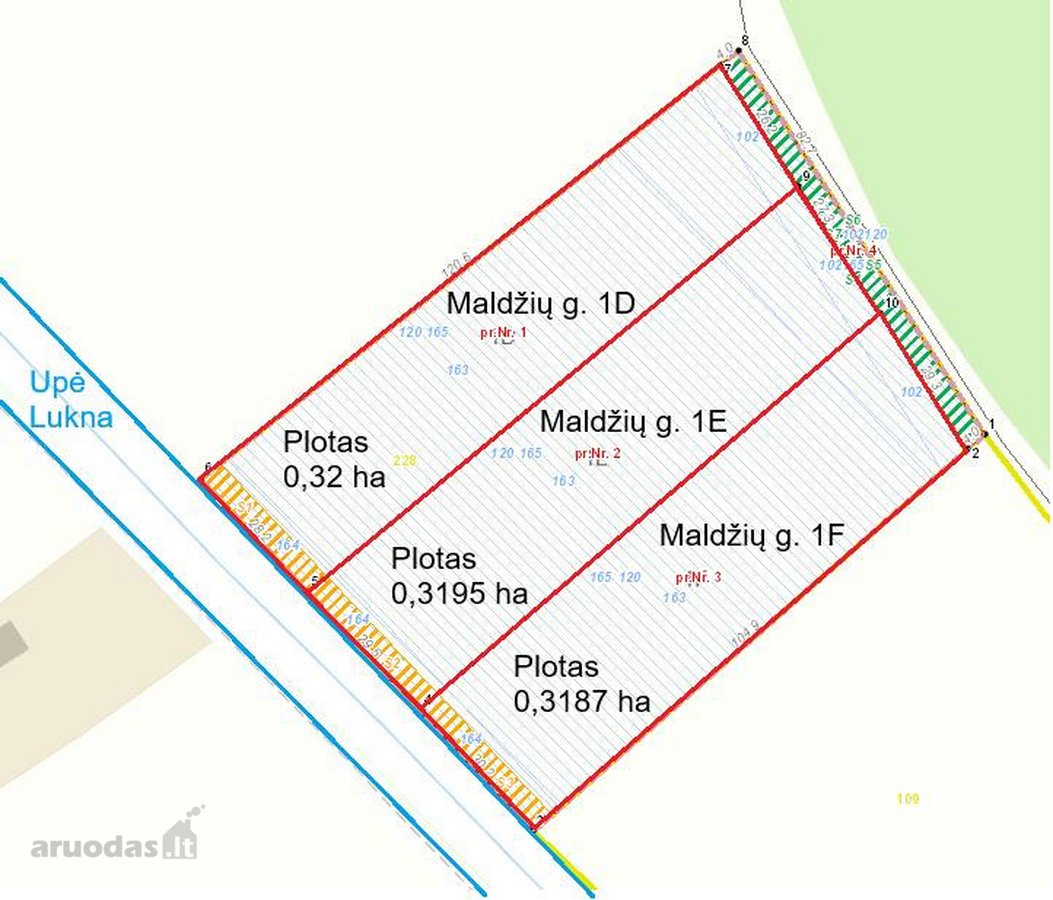 Parduodamas 31,95 a namų valdos sklypas prie - nuotraukos Nr. 12