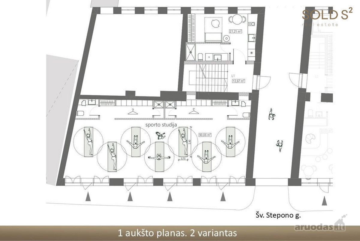 Vienpusės Šv. Stepono gatvelės pradžioje - nuotraukos Nr. 8
