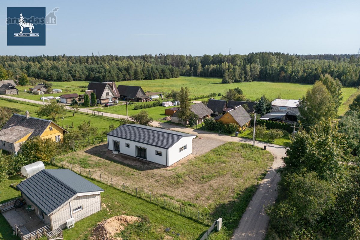 Parduodamas naujos statybos A++ namas su garažu - nuotraukos Nr. 3