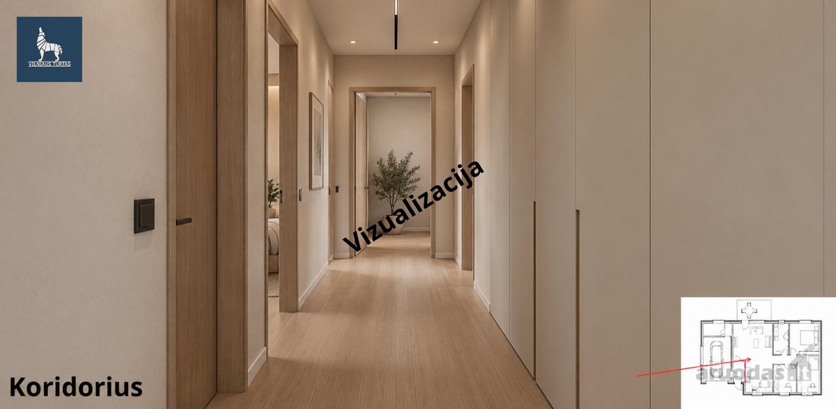 Parduodamas naujos statybos A++ namas su garažu - nuotraukos Nr. 18