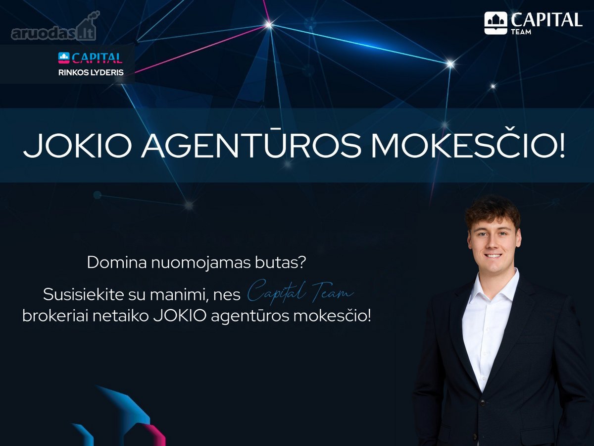Išnuomojamas Vieno Kambario Butas Šalia - nuotraukos Nr. 2