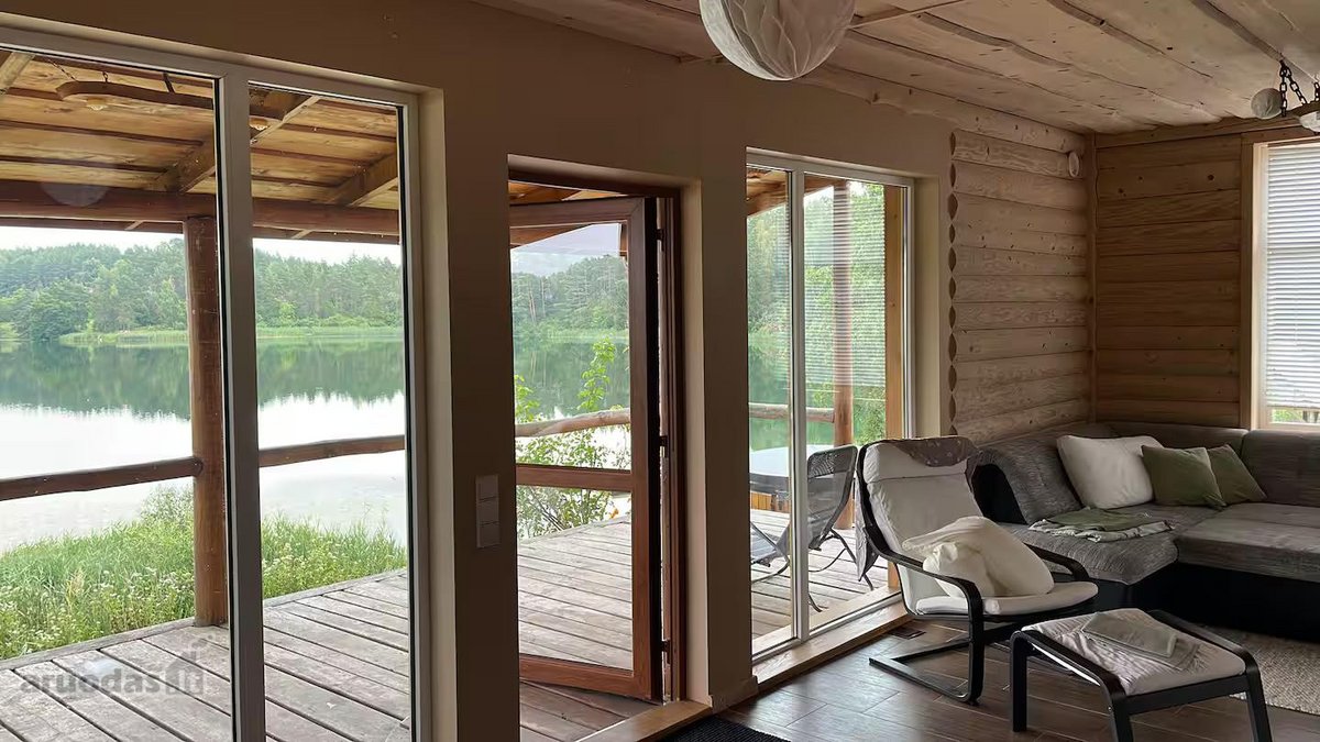 Prabangi 200 m² vila prie ežero  7000 m² - nuotraukos Nr. 3