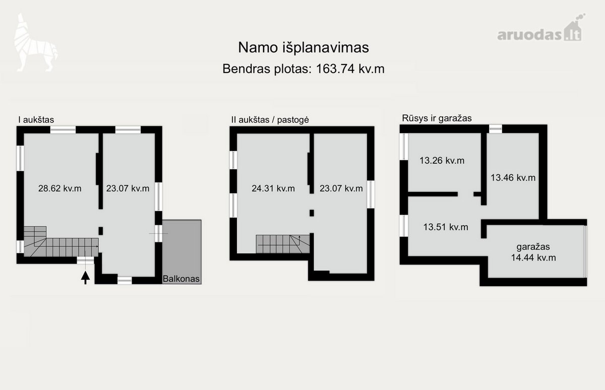 Rastinėnuose parduodamas individualus namas – - nuotraukos Nr. 20