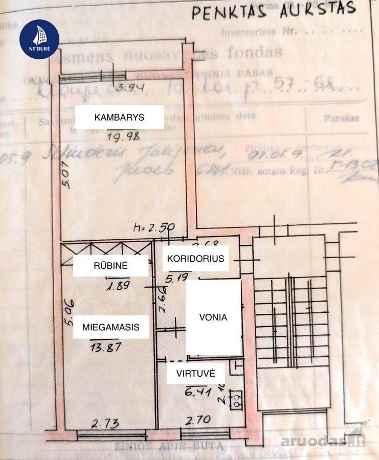 Dalinai Renovuotame Name Parduodamas erdvus 2 - nuotraukos Nr. 23