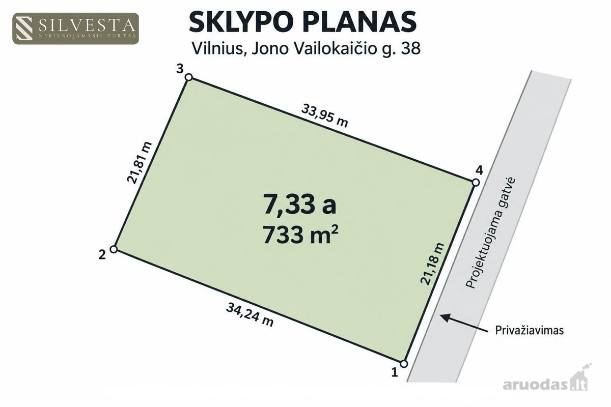 Vilniuje, Pavilnyje, Jono Vailokaičio g. 38, - nuotraukos Nr. 10