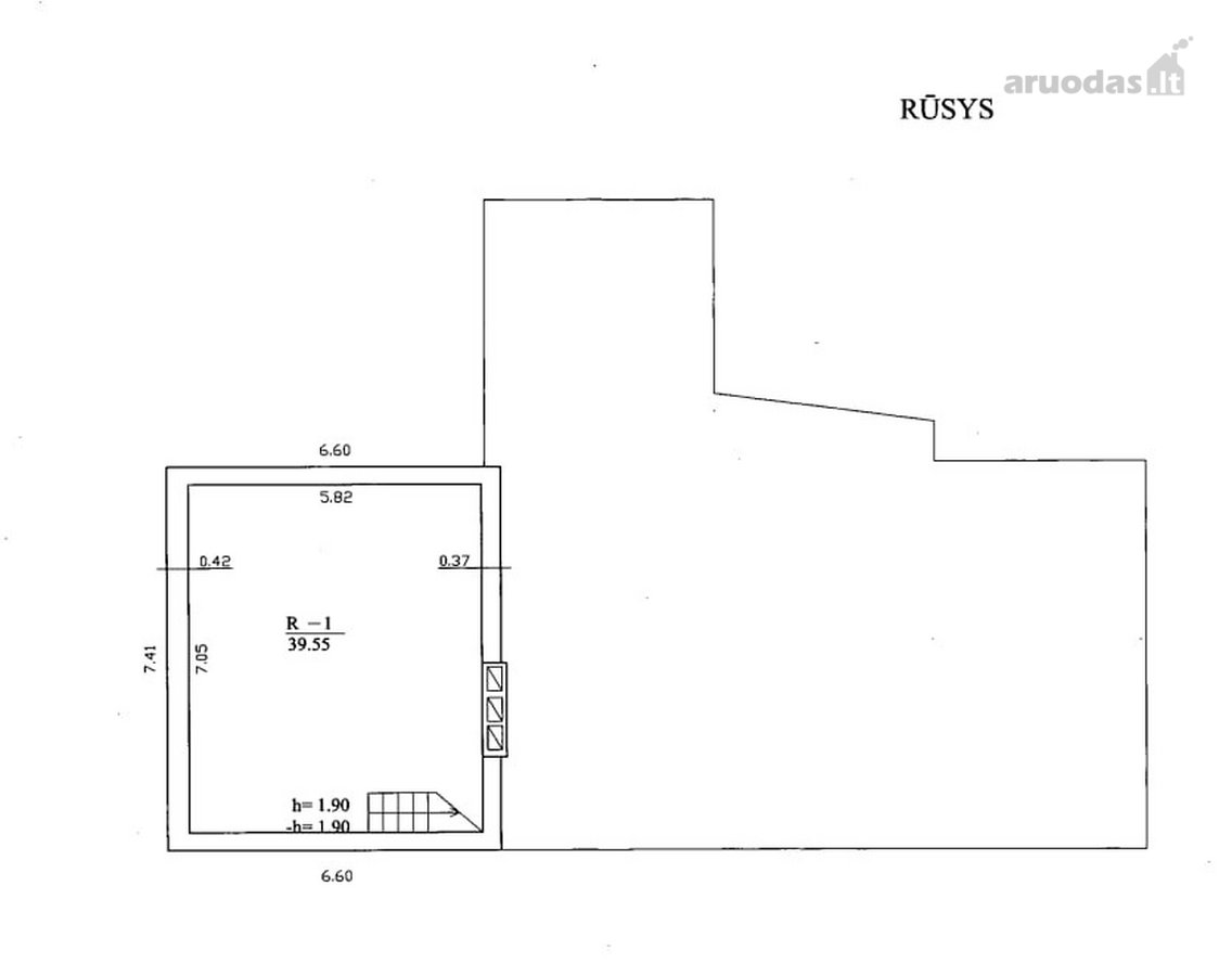 Erdvus 258 Kv. M Namas Karklų G., Šiauliuose - nuotraukos Nr. 31