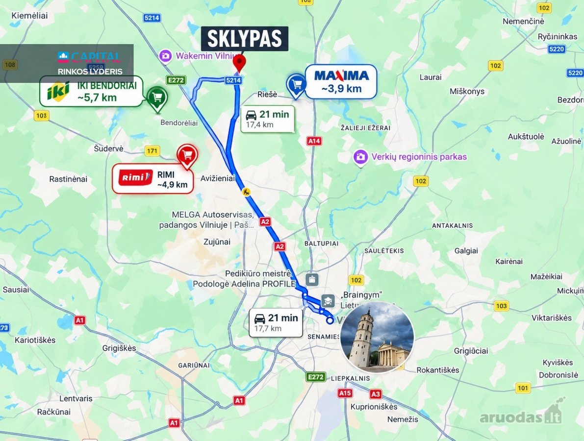 Gudeliai, Vaizdingas Sklypas Žemės Ūkio - nuotraukos Nr. 17