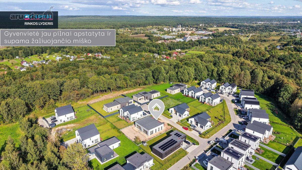 Pilnai Įrengiami Dvibučiai Namai Šalia - nuotraukos Nr. 14