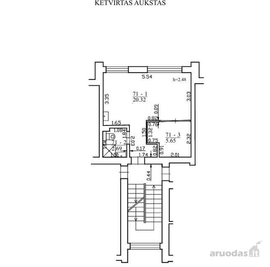 28.7 kv.m. / Po Kapitalinio Remonto / Be - nuotraukos Nr. 22