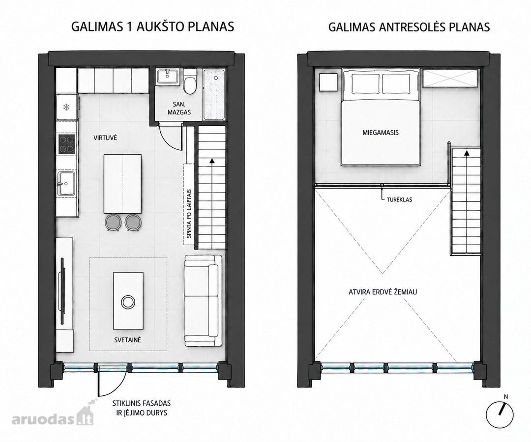 Parduodamas investicinis 11 garažų kompleksas - nuotraukos Nr. 9