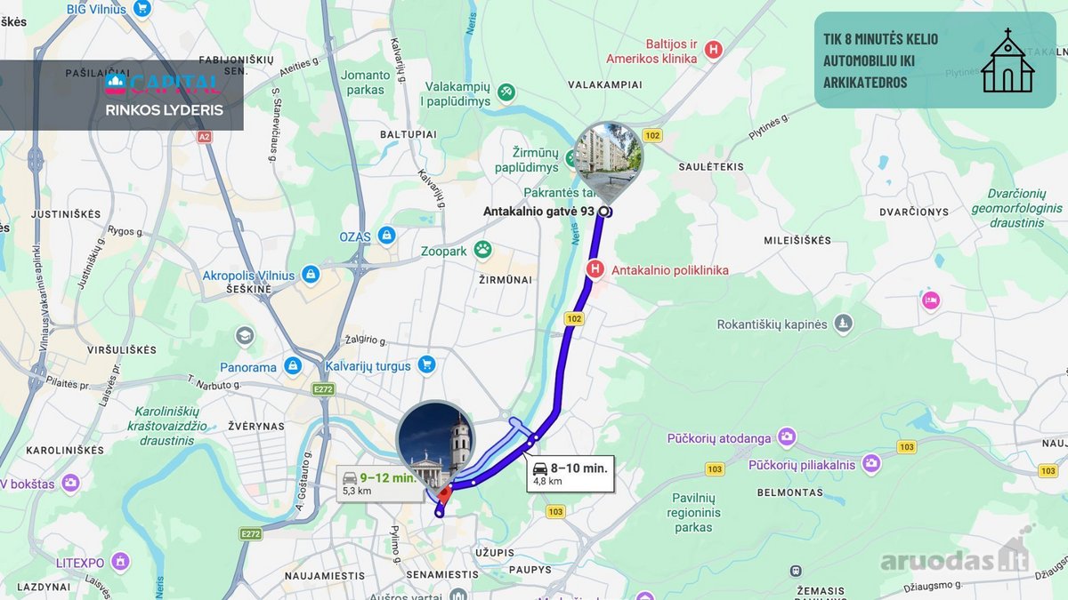 Šviesus Ir Jaukus 3 K. Butas Antakalnyje – - nuotraukos Nr. 23