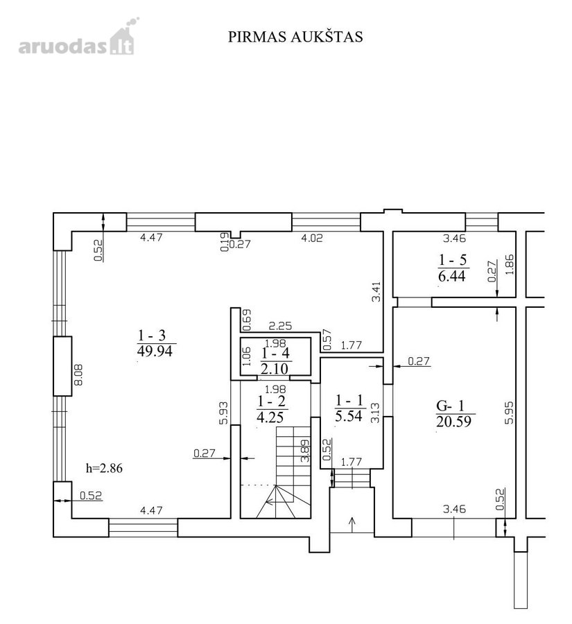 Parduodamas jaukus 4 kambarių kotedžas - nuotraukos Nr. 58